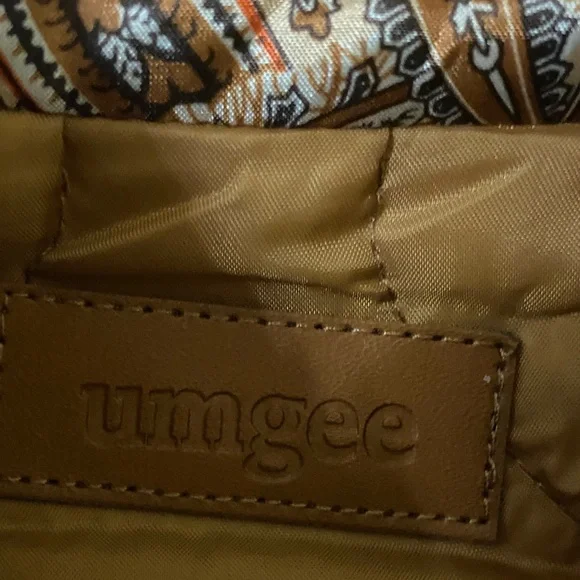 NWT Umgee Paisley Quilted Jacket with Fleece Sleeves Size Small - Picture 2 of 7